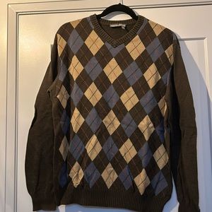 Large - tristen America argyle sweater - large